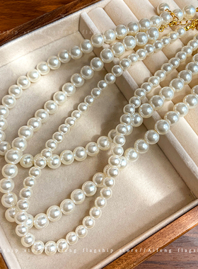 珍珠项链2024新款爆款正品轻奢