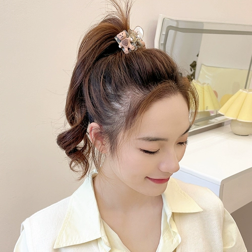 Хвостик, маленькая заколка-крабик, милый аксессуар для волос, акула, летняя заколка для волос, фиксаторы в комплекте