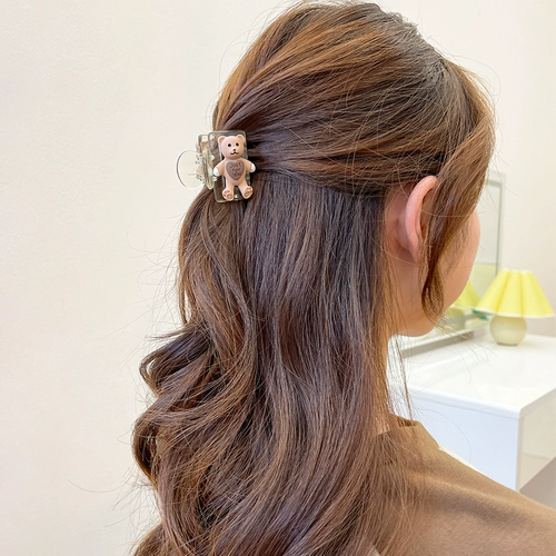 Хвостик, маленькая заколка-крабик, милый аксессуар для волос, акула, летняя заколка для волос, фиксаторы в комплекте