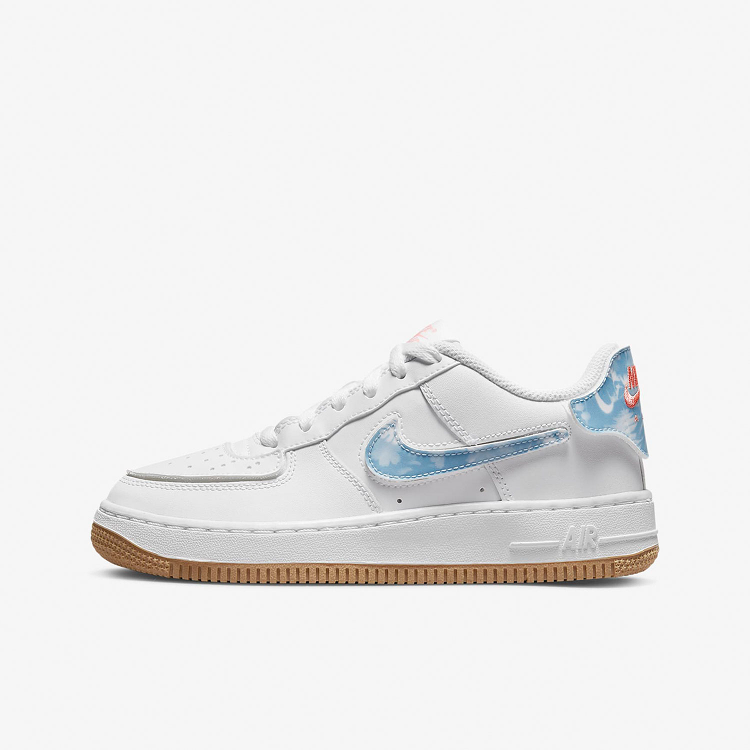 Nike/耐克正品Air Force 1 AF1女子GS大童运动休闲板鞋DM1020-100 - 图0