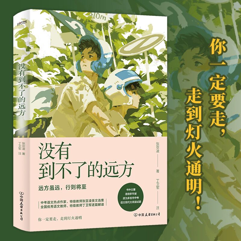 没有到不了的远方中考语文热点作家作品解析语文教师张亚凌的美文选集 6789年级通用初中生语文作文阅读书目中国友谊出版公司-图1