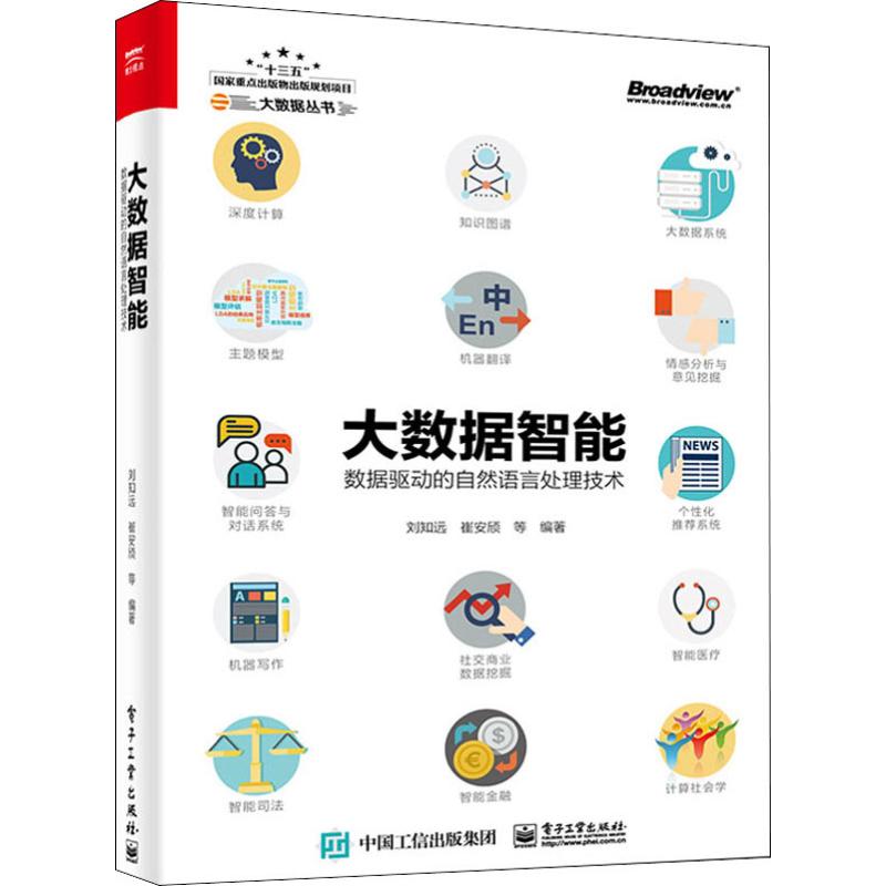 【新华文轩】大数据智能数据驱动的自然语言处理技术刘知远等正版书籍新华书店旗舰店文轩官网电子工业出版社-图3