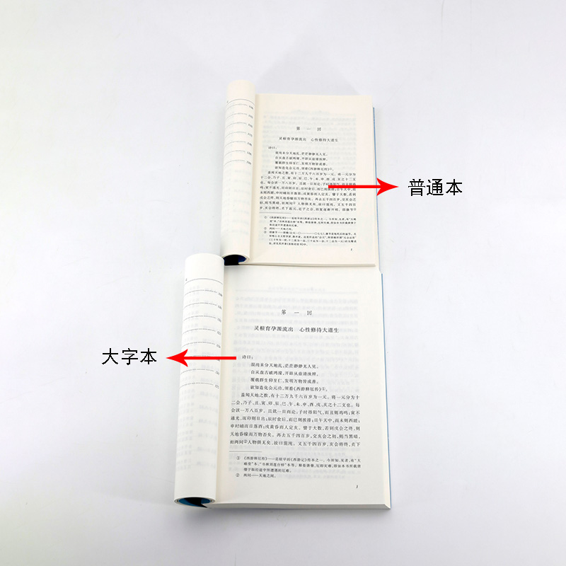 包邮大字版【赠定制平妖简表】西游记原著正版上中下3册 小初高中学生青少成年人版七年级四大名著文学小说书籍人民文学出版社 - 图1