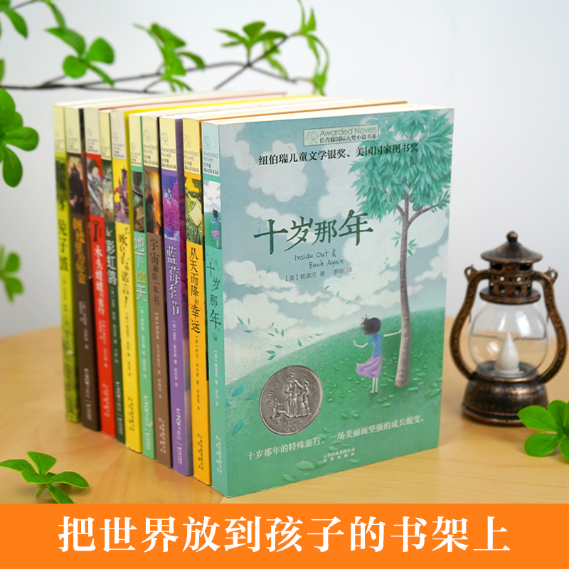 长青藤国际大奖小说书系全套10册十岁那年阁楼里的秘密从天而降的幸运彩虹鸽木头娃娃的旅行小学生10-12岁三四五六年级课外图书 - 图0