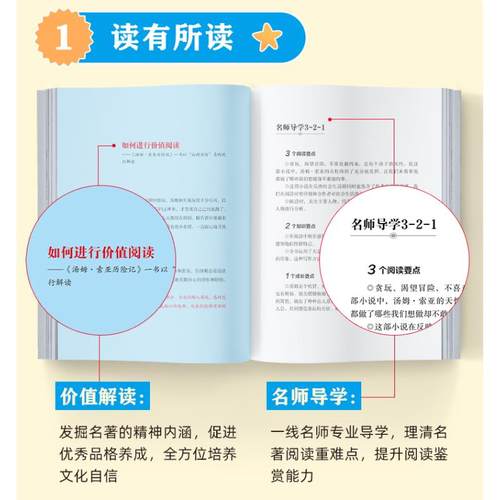 鲁滨逊漂流记六年级必读课外书原著完整版快乐读书吧六年级下册全套爱丽丝漫游奇境尼尔斯骑鹅旅行汤姆索亚历险记六下快乐读书吧-图3