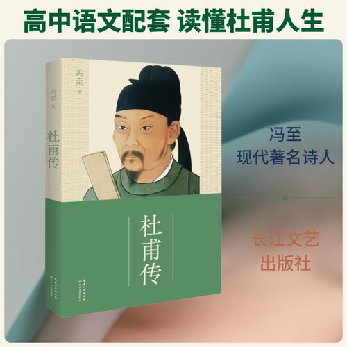 杜甫传 六七八九年级中小学生课外读物中国古典文学名人传记名人名言初高中语文课外阅读推荐书目 - 图3
