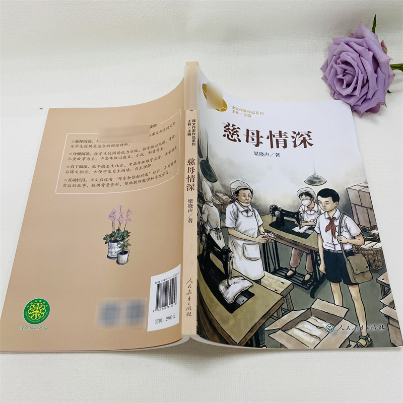 慈母情深梁晓声著五年级上册语文教材书课文作家作品系列必小学生课外同步拓展推荐阅读书经典儿童文学正版书籍人民教育出版社-图1