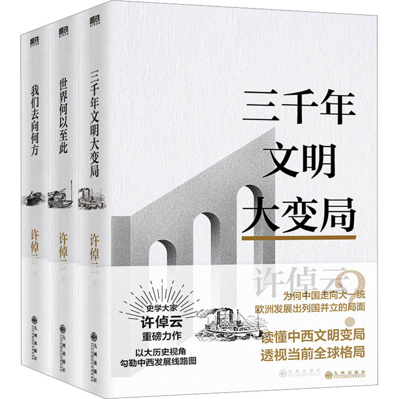 正版 许倬云文明三书全3册 我们去向何方 三千年文明大变局 世界何以至此 70年博学精思熔铸一 凝聚毕生思想精华系统性讲解文明史 - 图3