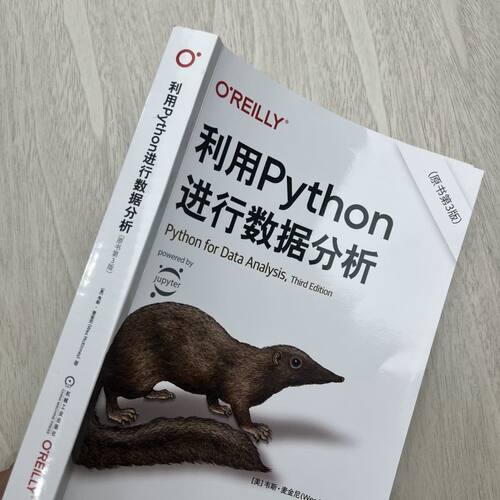 利用Python进行数据分析原书第3版 python基础入门教程python数据分析爬虫大数据处理手册程序设计机械工业出版社正版 - 图2