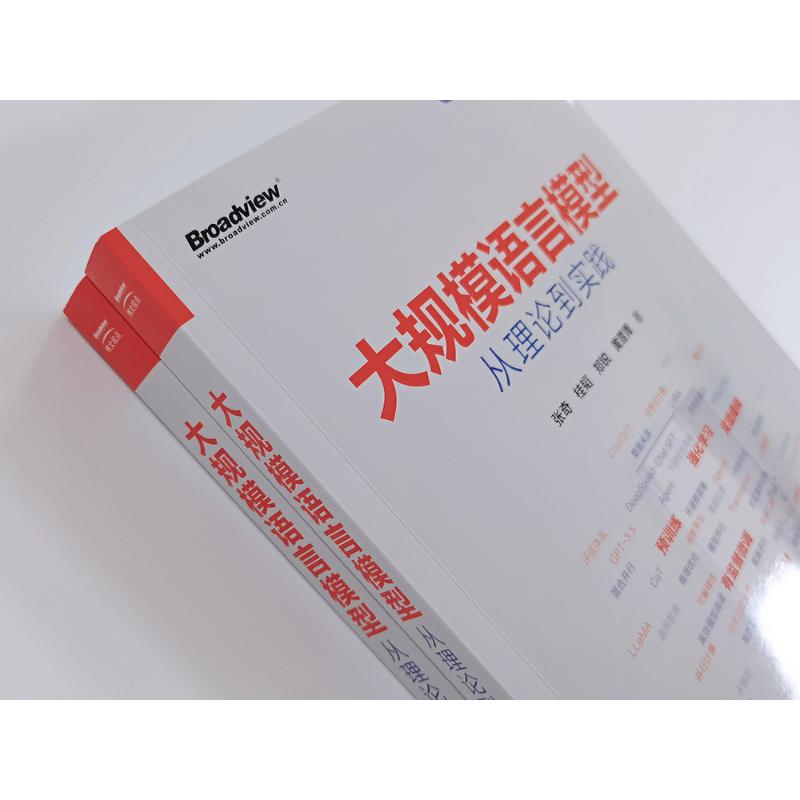 大规模语言模型 从理论到实践 正版书籍 扩展应用评估方法 大语言模型数据构建 预训练有监督微调奖励建模强化学习 电子工业出版社 - 图0