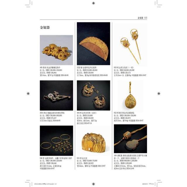 2025 Antique Auction Yearbook Miscellaneous Chinese Art Appraisal Large Book Furniture Living Appliances Jewelry Gold and Silverware Gap Tableware 1600 High Definition Color Pictures Chinese Antique Art Charm Investment Collection Value Reference Book