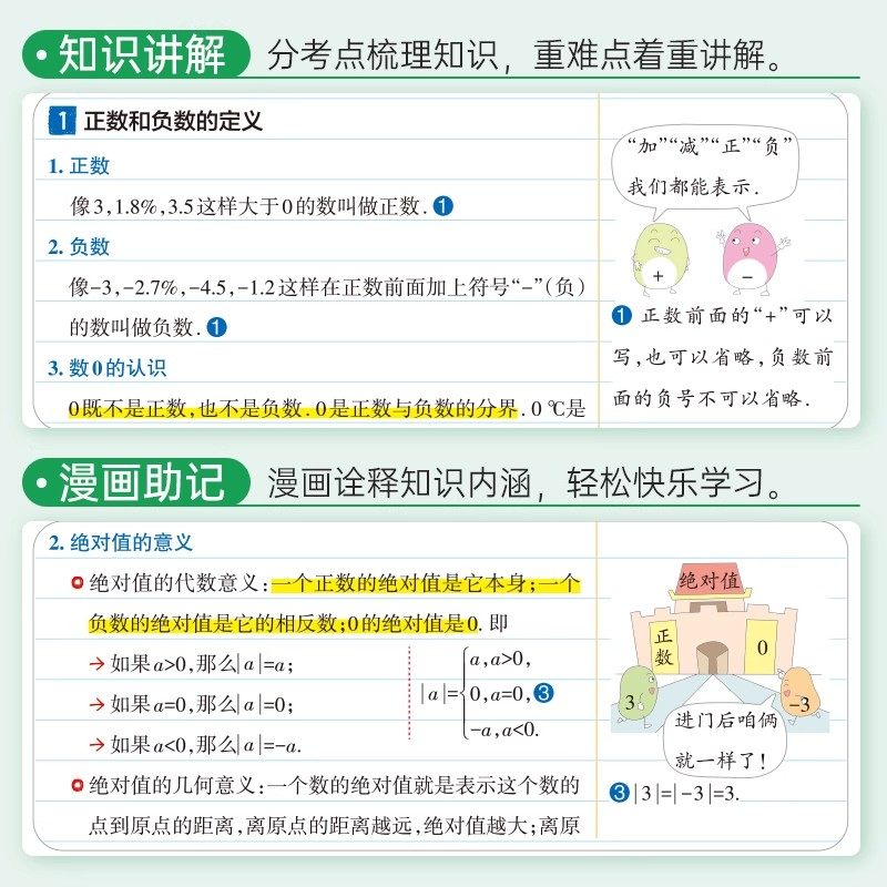 2024新版学霸笔记初中全套语文数学英语物理化学地理生物道德与法治历史文言文小四门七八九年级同步教辅教材工具书知识清单人教版