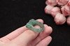 Laokeng Piao Green Lucky Pixiu Ring Jade Free Shipping
