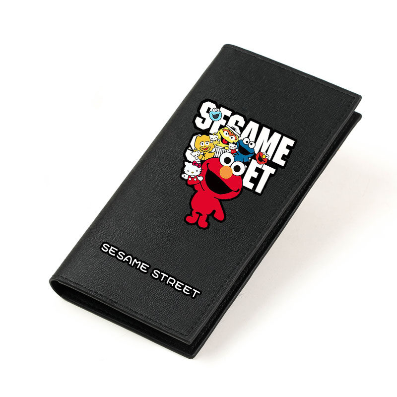 kaws联名芝麻街动漫周边男女钱夹 米芙卡钱包