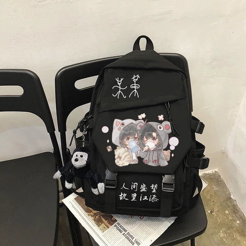 Moveka Moto Anime School Сумка Shengwangjiang Tim Романов Период Студент Девочки с юниорской средней школой рюкзак