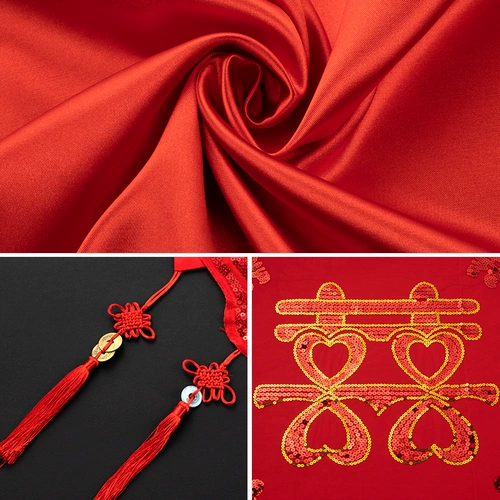 Китайская свадебная поставка красного красного хиджаба свадьба, Xipa Cubs, свадебная невеста, чтобы забрать родственников и маски