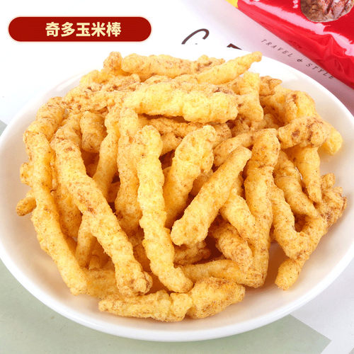 奇多玉米棒90g*6袋大包装日式牛排火鸡味薯条解馋儿童休闲零食品 - 图2