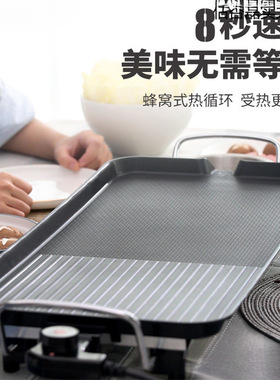 家用电烧烤炉无烟烤肉烤串机韩式