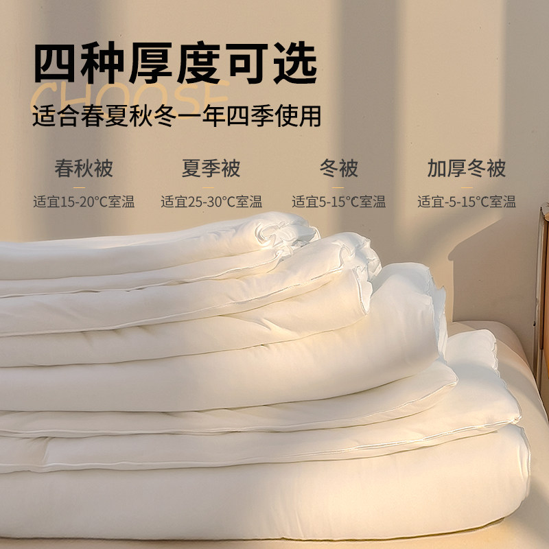 真的软丨被子冬被加厚保暖四季通用春秋被空调被可机洗棉被芯宿舍,淘宝优惠券,粉丝福利购,淘宝优惠卷