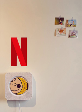 奈飞Netflix美剧墙贴办公室玻璃贴纸装饰个性创意车贴咖啡店定制