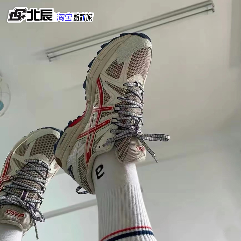 ASICS亚瑟士男鞋越野跑步鞋GEL-Kahana 8复古运动鞋1011B109-200