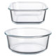 Special heat-resistant glass bowl utensils for air fryer ovens