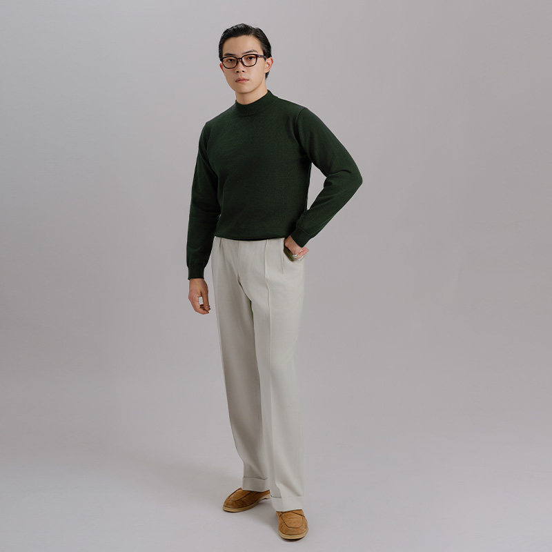 【加厚半高领针织衫】平圆方中毛衣秋冬套头衫内搭长袖打底衫男,淘宝优惠券,粉丝福利购,淘宝优惠卷