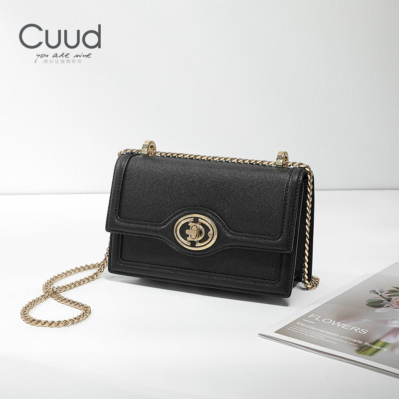 【专柜】Cuud女包2026小香风鱼子酱包包链条包小方包单肩斜挎包,淘宝优惠券,粉丝福利购,淘宝优惠卷
