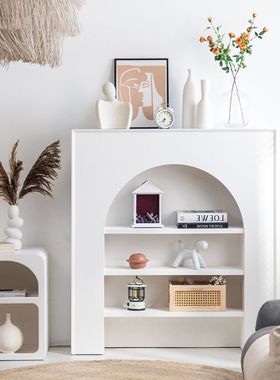 玄关柜装饰柜壁炉木质法式