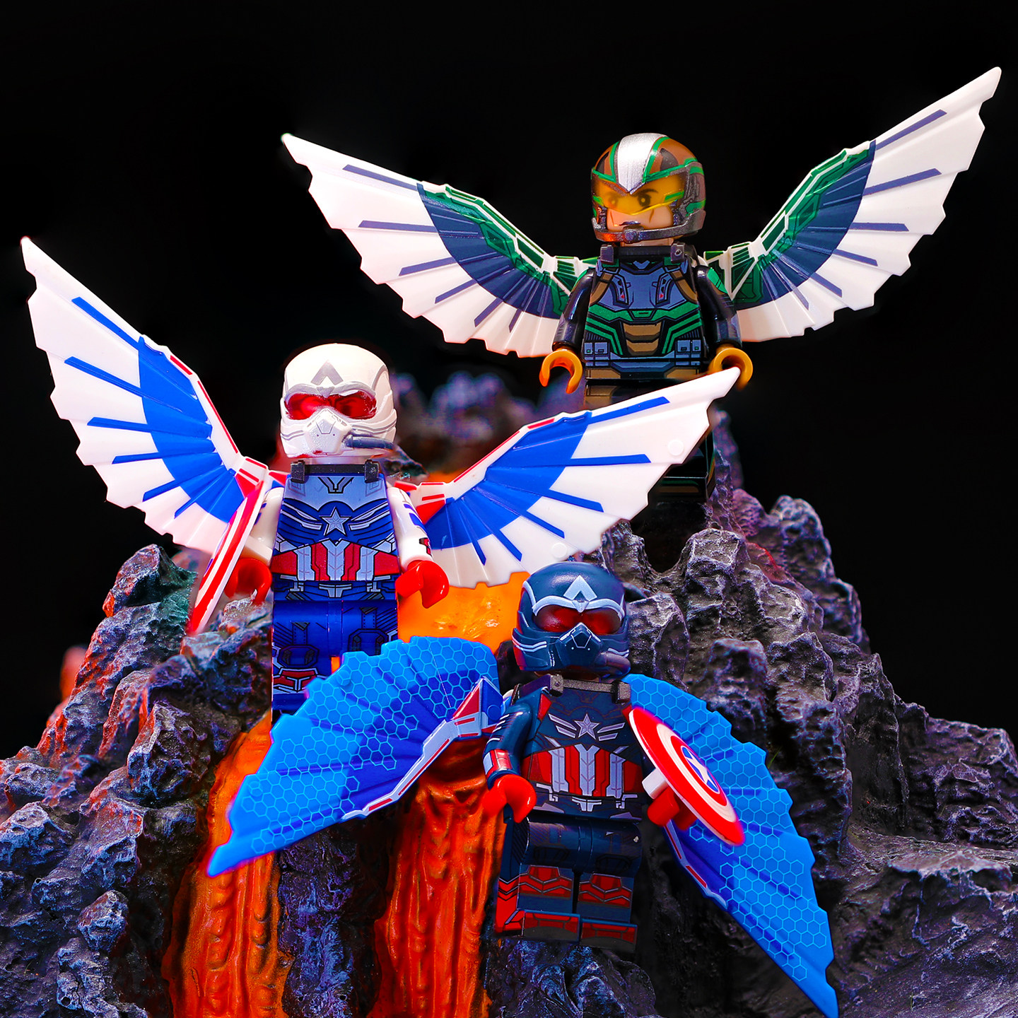 战争机器Mark5复仇者联盟超级英雄钢铁侠爱国者积木人仔玩具MOC,淘宝优惠券,粉丝福利购,淘宝优惠卷