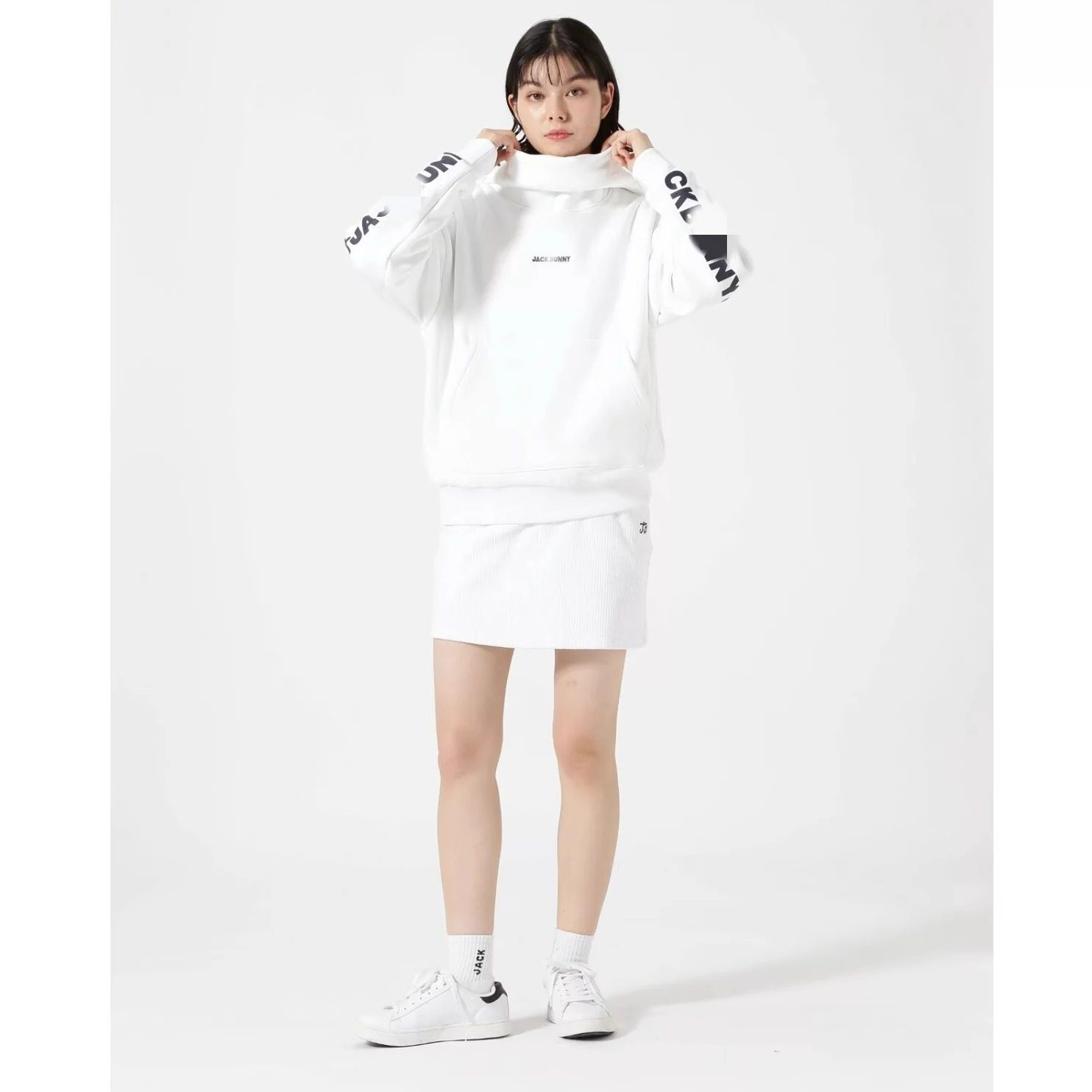 高尔夫女装加绒卫衣连帽上衣外套速干透气保暖运动服户外印花字母,淘宝优惠券,粉丝福利购,淘宝优惠卷