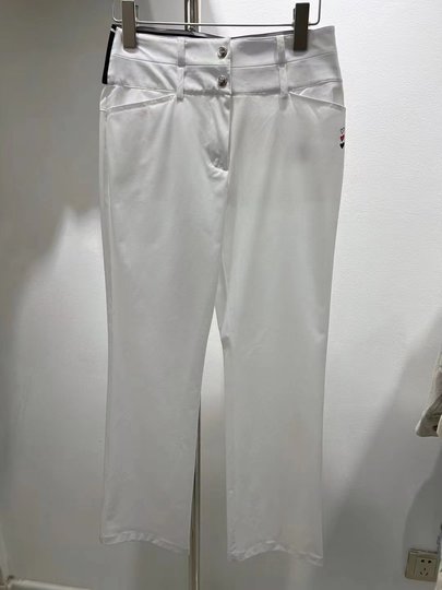 Korean golf women's summer cold long pants light and breathable quick-drying sun protection sports large size straight yamen pants