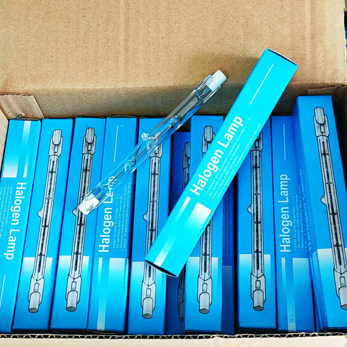 卤钨灯管100W150W200W300W500W耐高温发热养殖保温照明烤鸭炉 - 图1