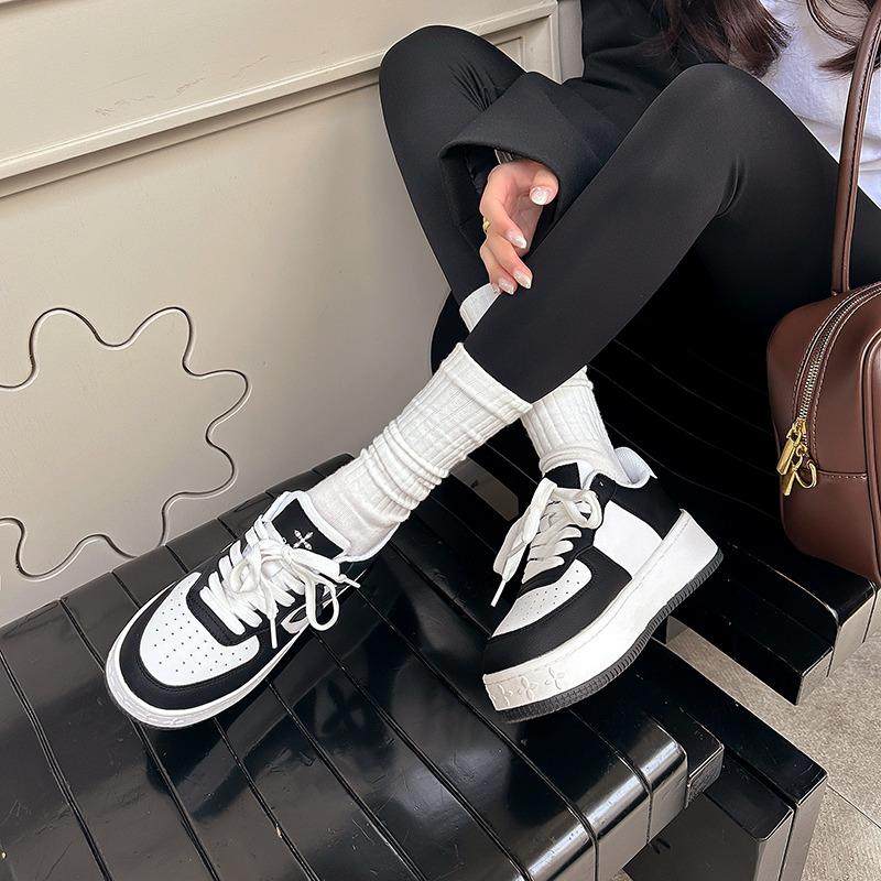 DARSII达斯小白鞋女2025新款平底板鞋百搭休闲运动,淘宝优惠券,粉丝福利购,淘宝优惠卷