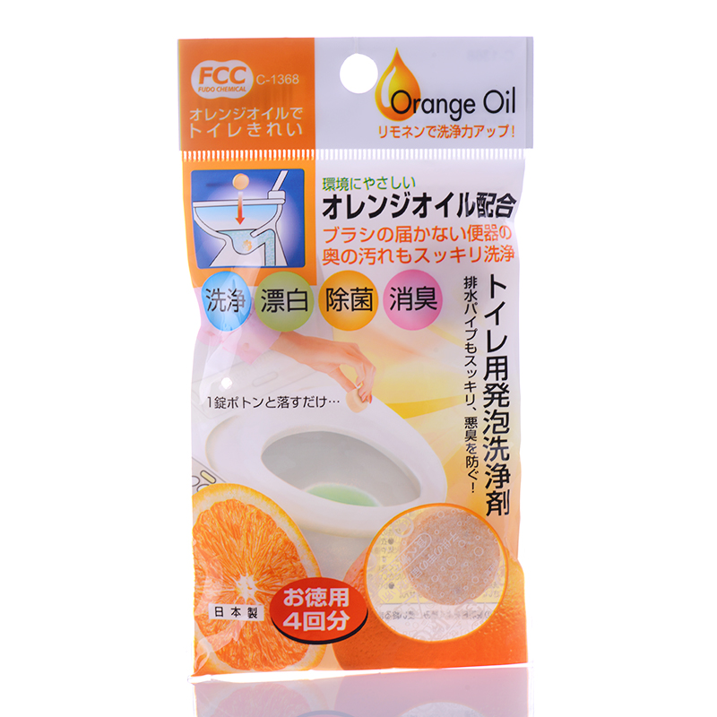 日本进口马桶泡腾片漂白厕所除臭剂 坐便器清洁剂去味除垢洁厕剂 - 图3