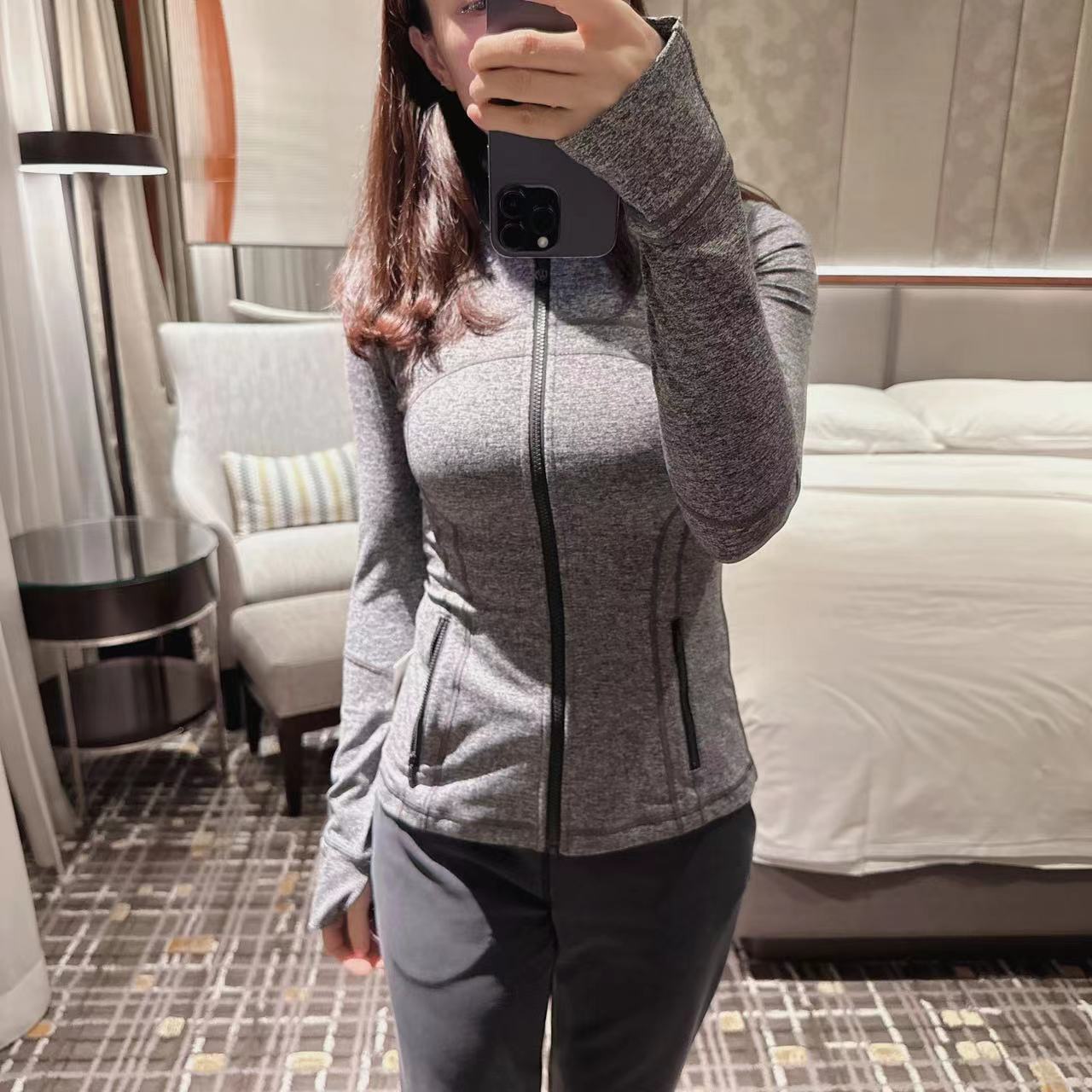 lululemon define jacket 飞行员夹克 女士修身外套 - 图3