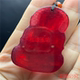Jade Burmese Red Jade Guanyin Jade Pendant