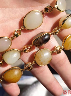 原创设计新疆天然籽料玉小籽原石