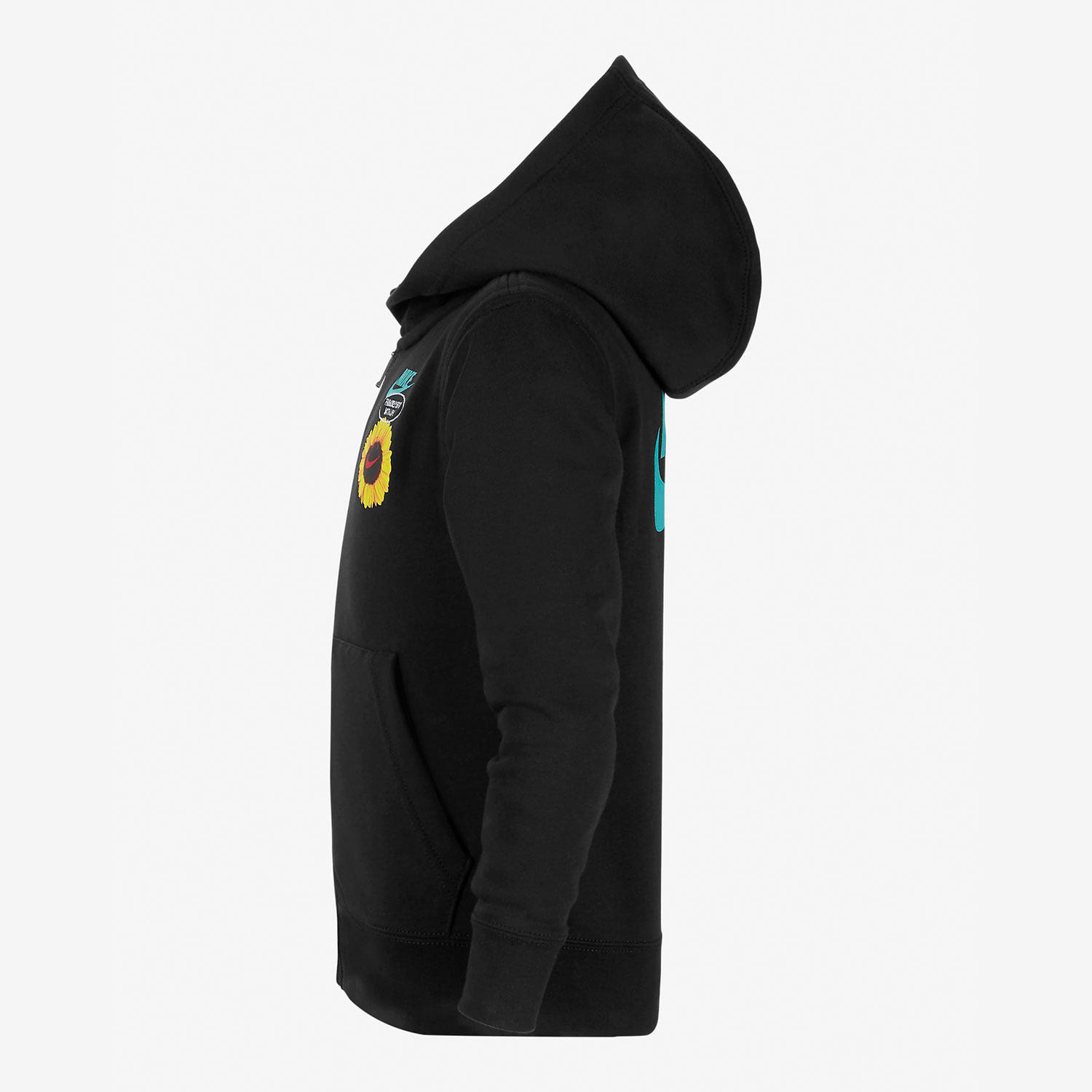 Nike/耐克正品休闲大童时尚宽松运动连帽夹克外套 DM8102-010 - 图1