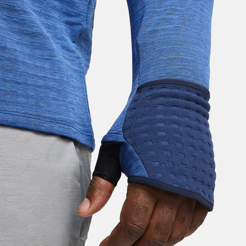 Nike/耐克正品冬季新款男子运动加绒休闲长袖T恤DD5650-451 - 图2