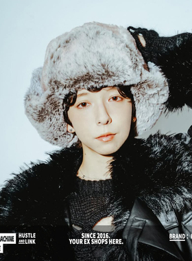 無人售貨Kangol MulitFauxFurTrapper冬季多用途保暖仿毛皮护耳帽