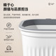 Pressed ring trash can thickened living room paper basket