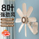 Bathroom toilet wall hanging balcony electric fan
