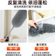 Retractable dust duster, bendable, washable, electrostatic suction