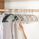 Household plastic dipped clothes hangers for drying, non-slip and anti-shoulder corners wholesale