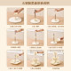 Cream style hot pot platter multi-layer 360 rotation