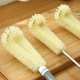 Multifunctional hard-bristle cup brush for removing tea stains without dead corners