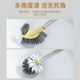 Stainless steel long handle toilet hanging toilet brush brush