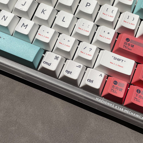 原厂高度mac字符 pbt苹果键帽 机械键盘替换Cmd键帽option Ctrl - 图0
