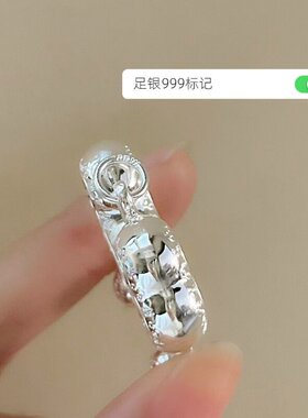 足银999宝宝长命平安锁项链